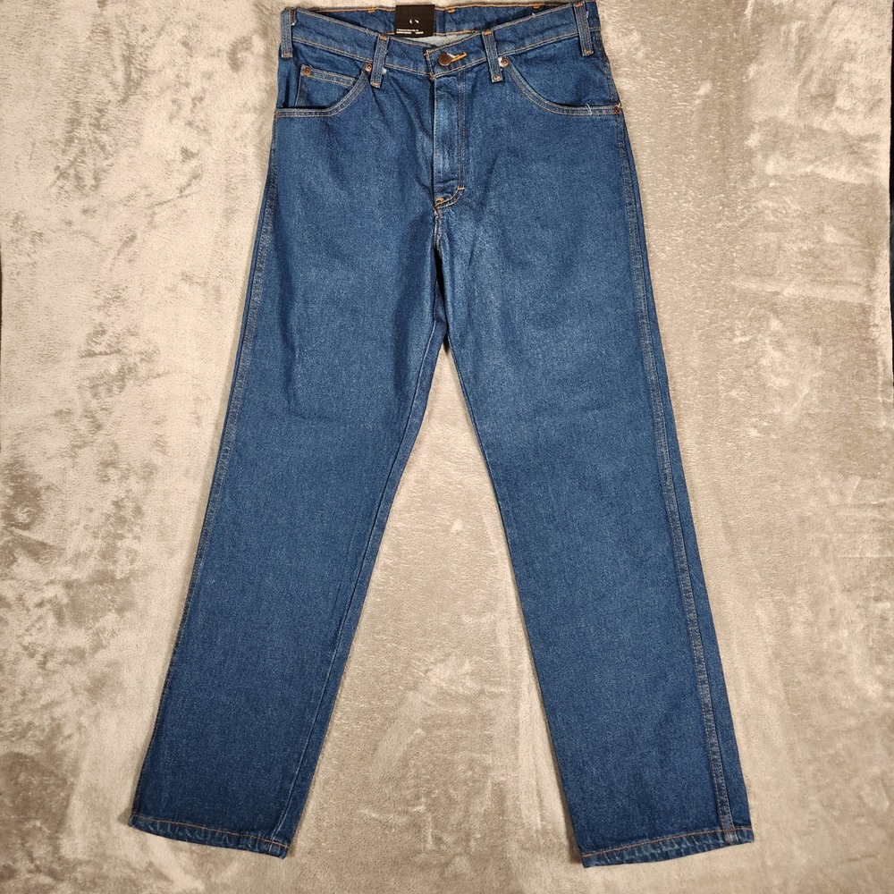 Dickies Jeans Men's 32X30 Blue Straight Fit‎ Work Pants Denim C993RNB